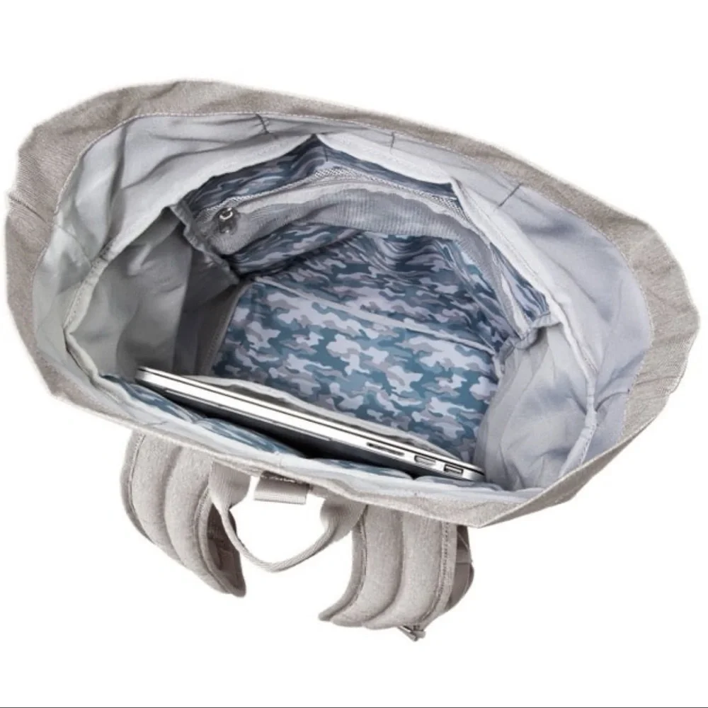 NWT skyway rained roll top commuter backpack large size